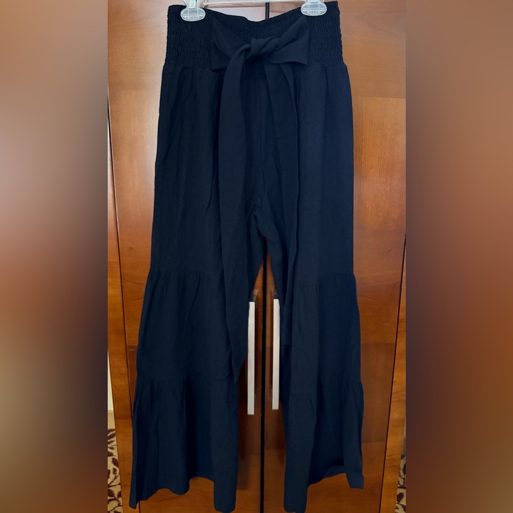 Wide Leg Black Pants